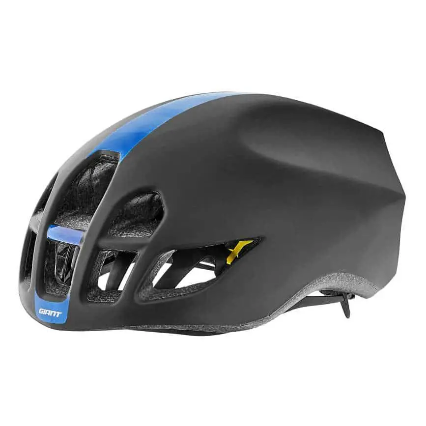 Giant Pursuit 2018 Pattern Helmet - Matte Black/Blue 1