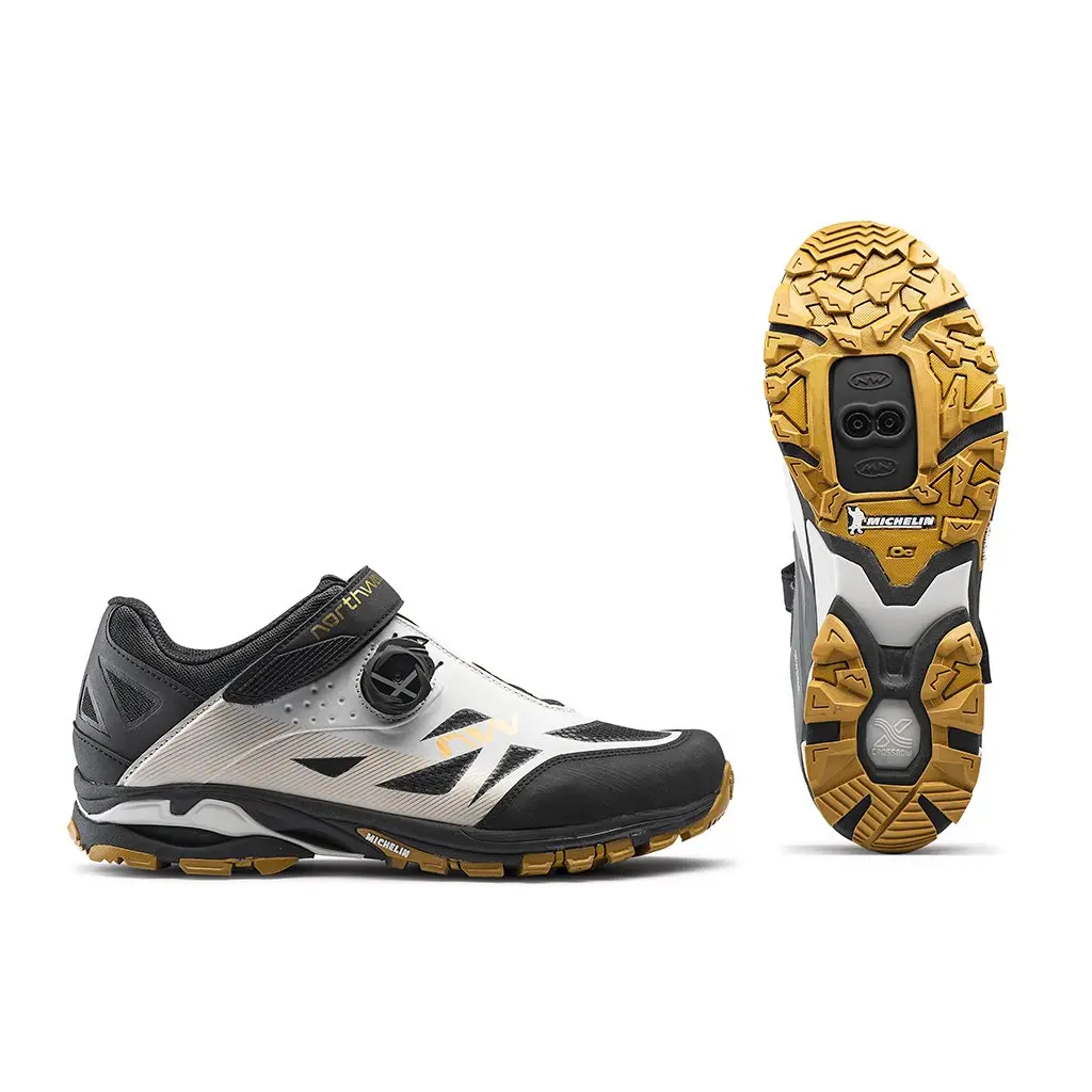Northwave Spider Plus 2 Shoes - White/Anthra 1