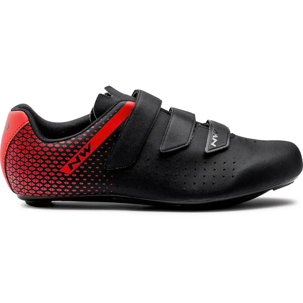 Northwave Core 2 Road Shoes - Black/Red 1