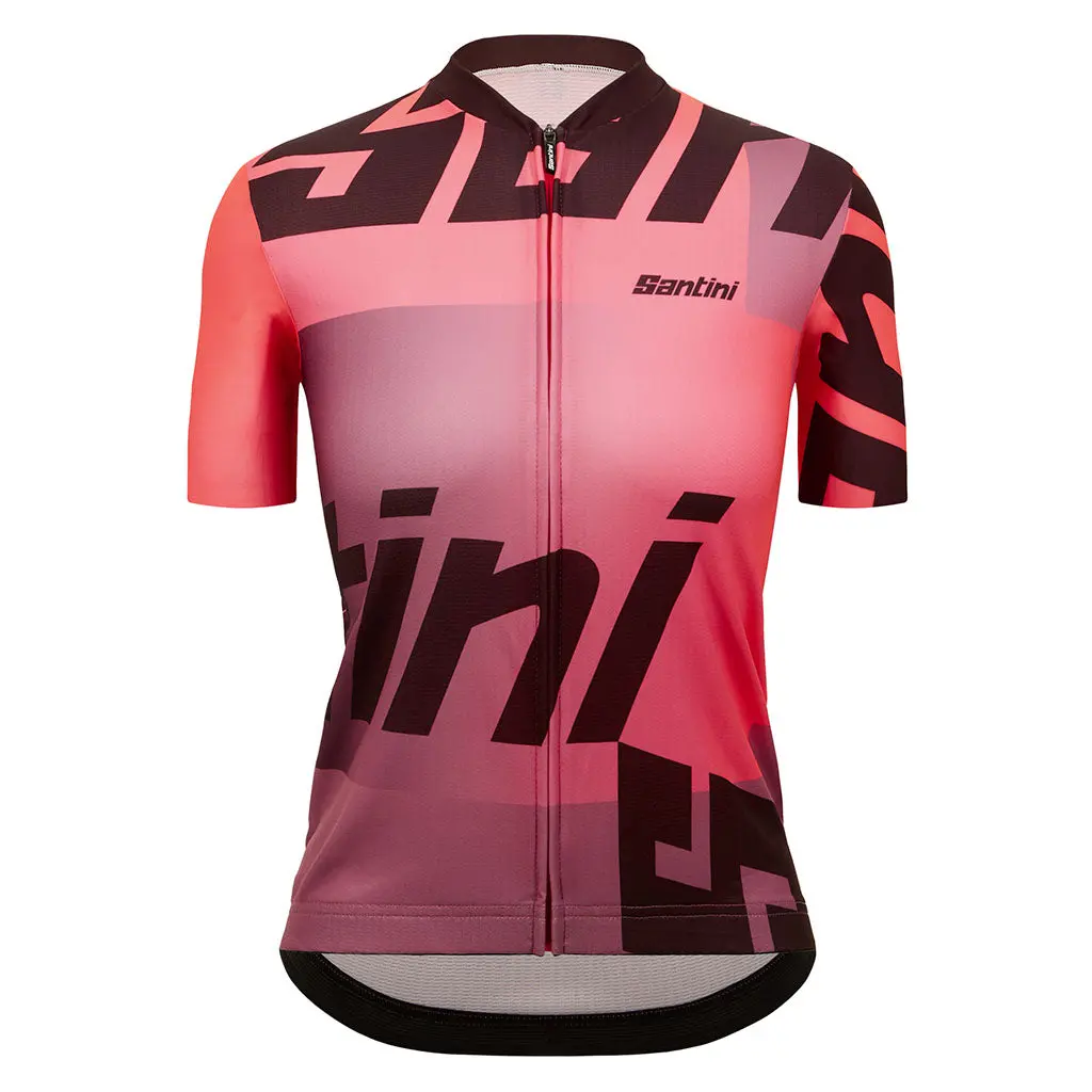 Santini Womens Karma Logo Jersey 1