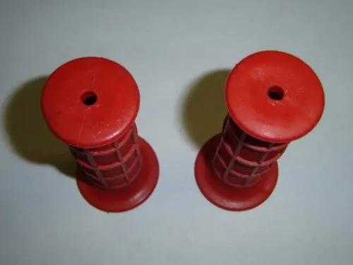 (07A/ 08A) Handlebar Grip Set Red Honda Z50rd 1986 Special 2