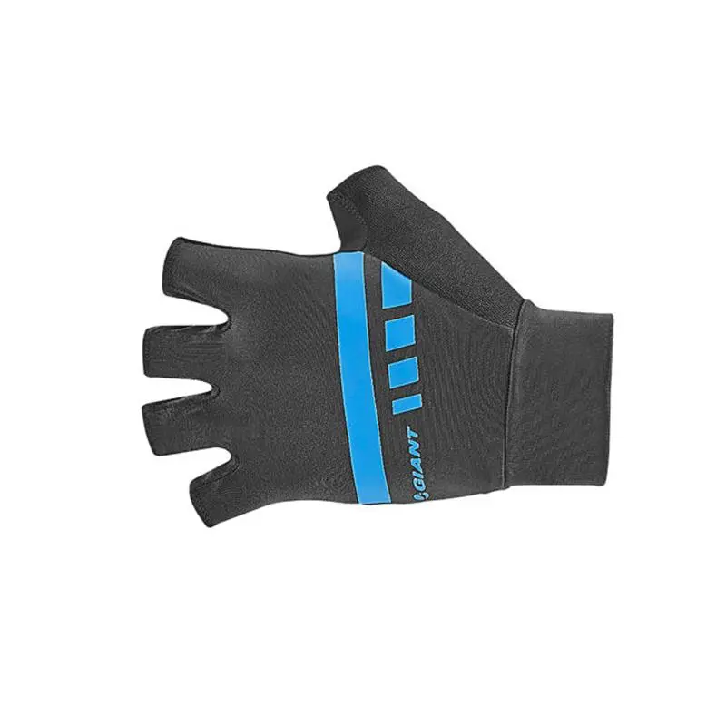 Giant Podium Gel Short Finger Glove - Black/Blue 1