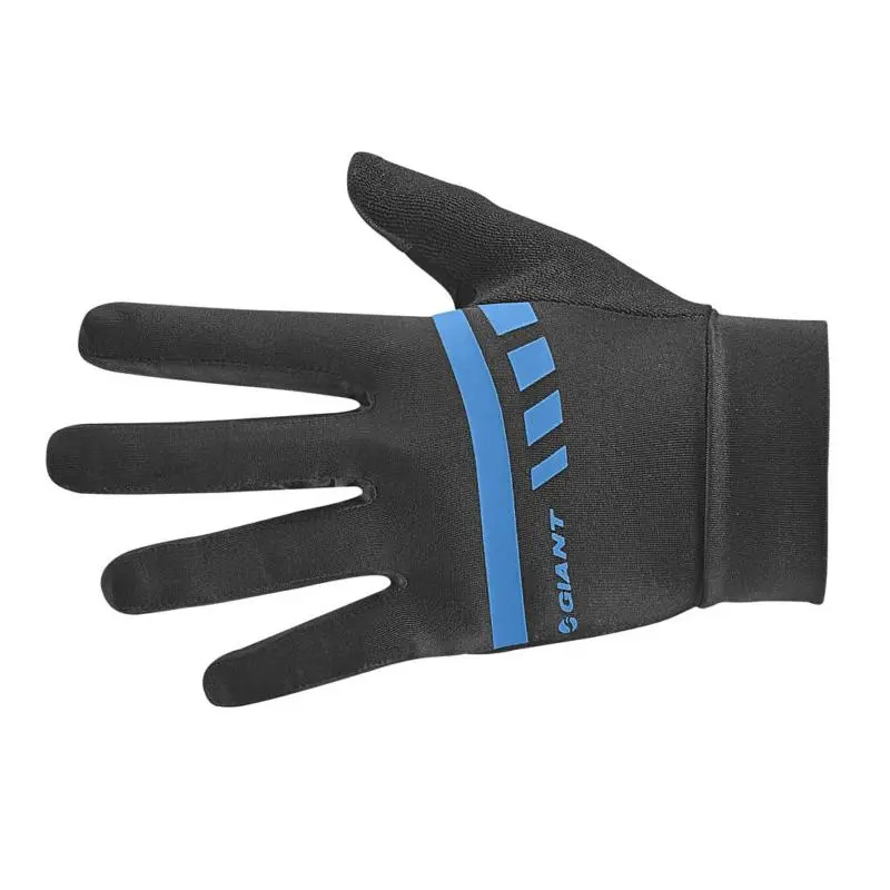 Giant Podium Gel Long Finger Glove - Black/Blue 1