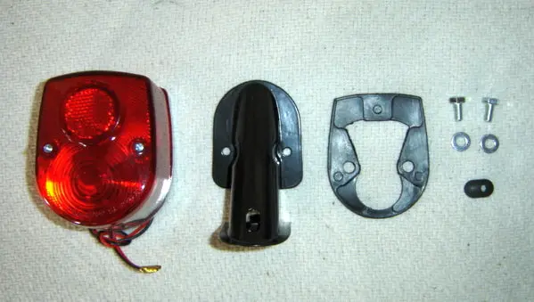 Taillight Bracket, Taillight And Mounting Kit Honda Z50k3 Thru 1978 1