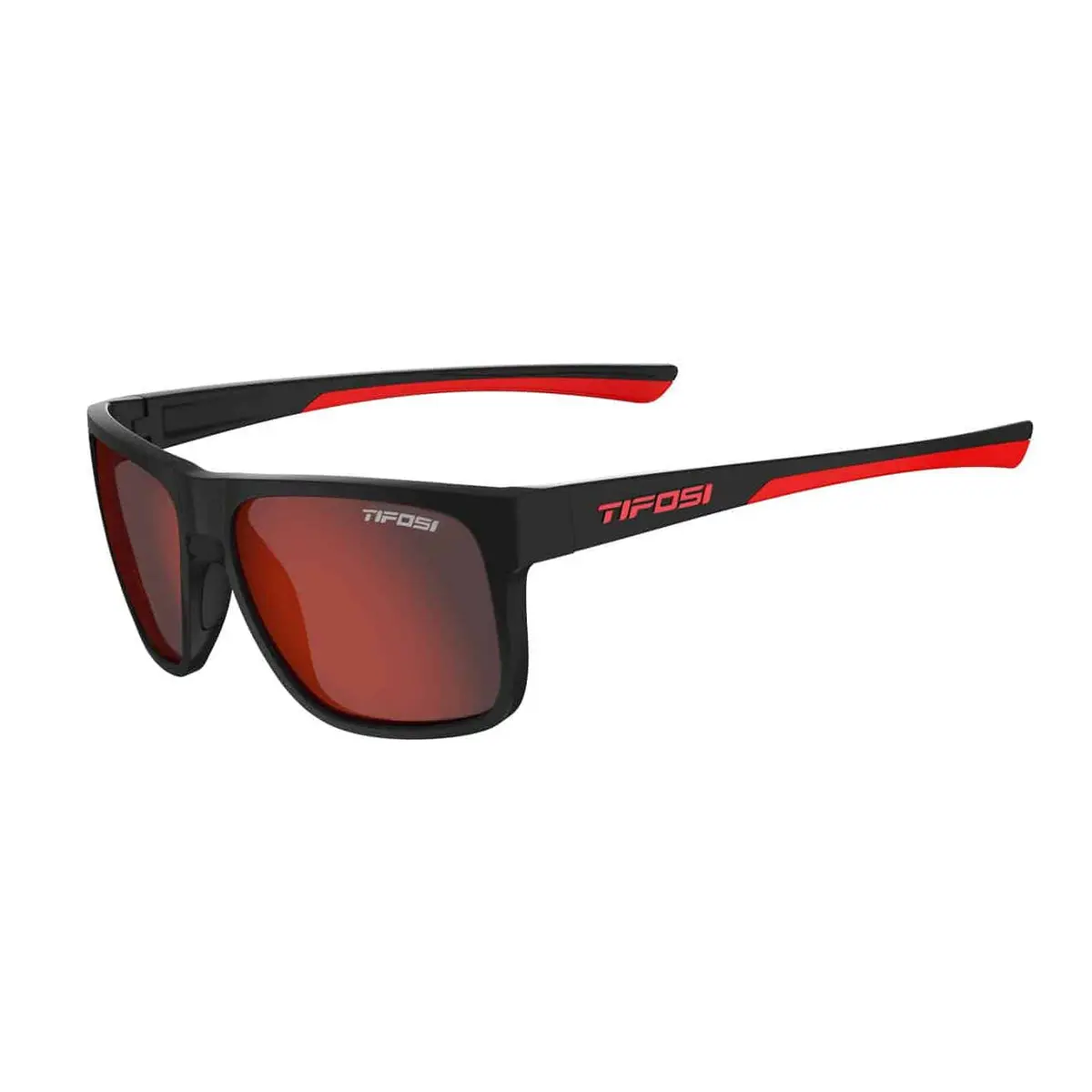 Tifosi Swick Sunglasses - Satin Black Crimson 1