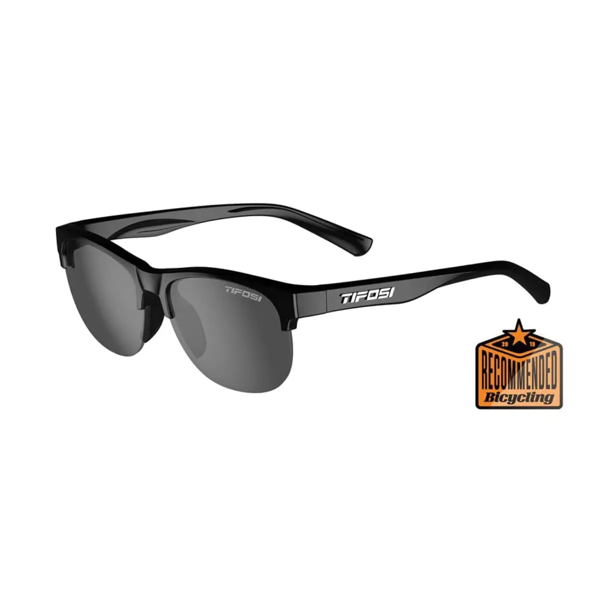 Tifosi Swank Sl Sunglasses - Gloss Black, Smoke 1