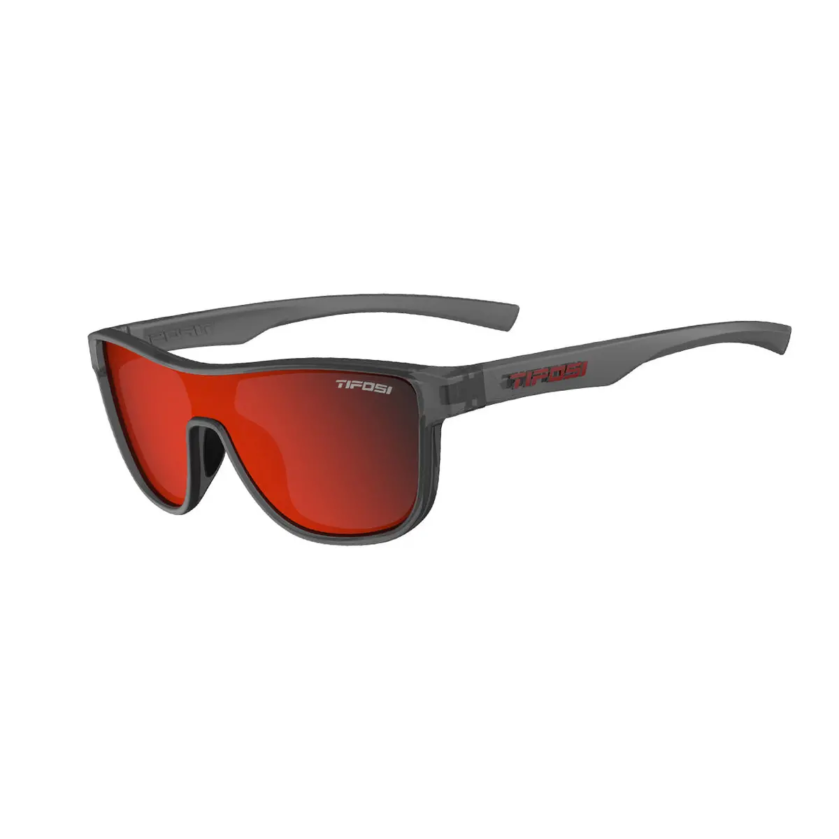 Tifosi Sizzle Sunglasses - Satin Vapor/Smoke Red 1