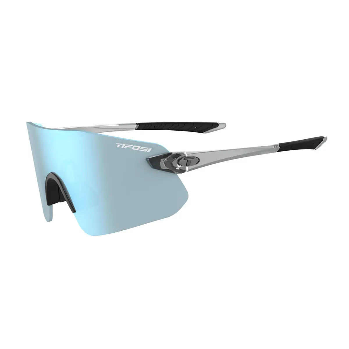 Tifosi Vogel Sl Sunglasses - Crystal Smoke Smoke Bright Blue 1