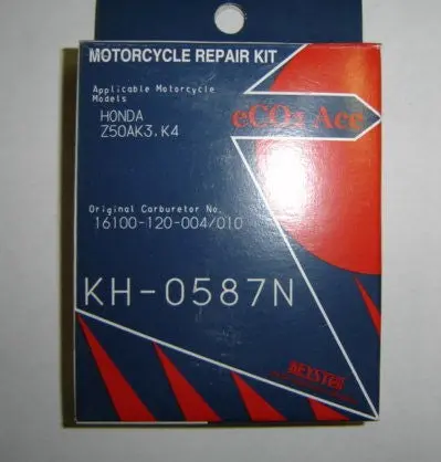 (01A) Carburetor Rebuild Kit Honda  Z50k3-K6 Keyster 1