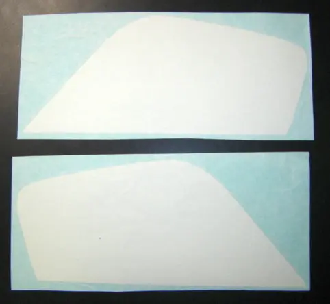 Decal Set Honda Z50r 1988 1989 Side Plate Backgrounds 1