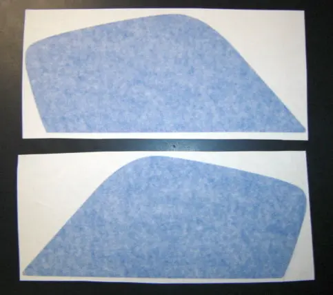 Decal Set Honda Z50r 1991-1993 Side Plate Backgrounds 1