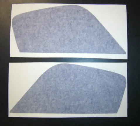 Decal Set Honda Z50r 1994 Side Plate Backgrounds 1