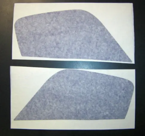 Decal Set Honda Z50r 1995 1996 Side Plate Backgrounds 1