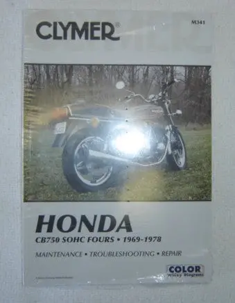 Clymer Repair Manual Honda Cb750 1969-1978 1