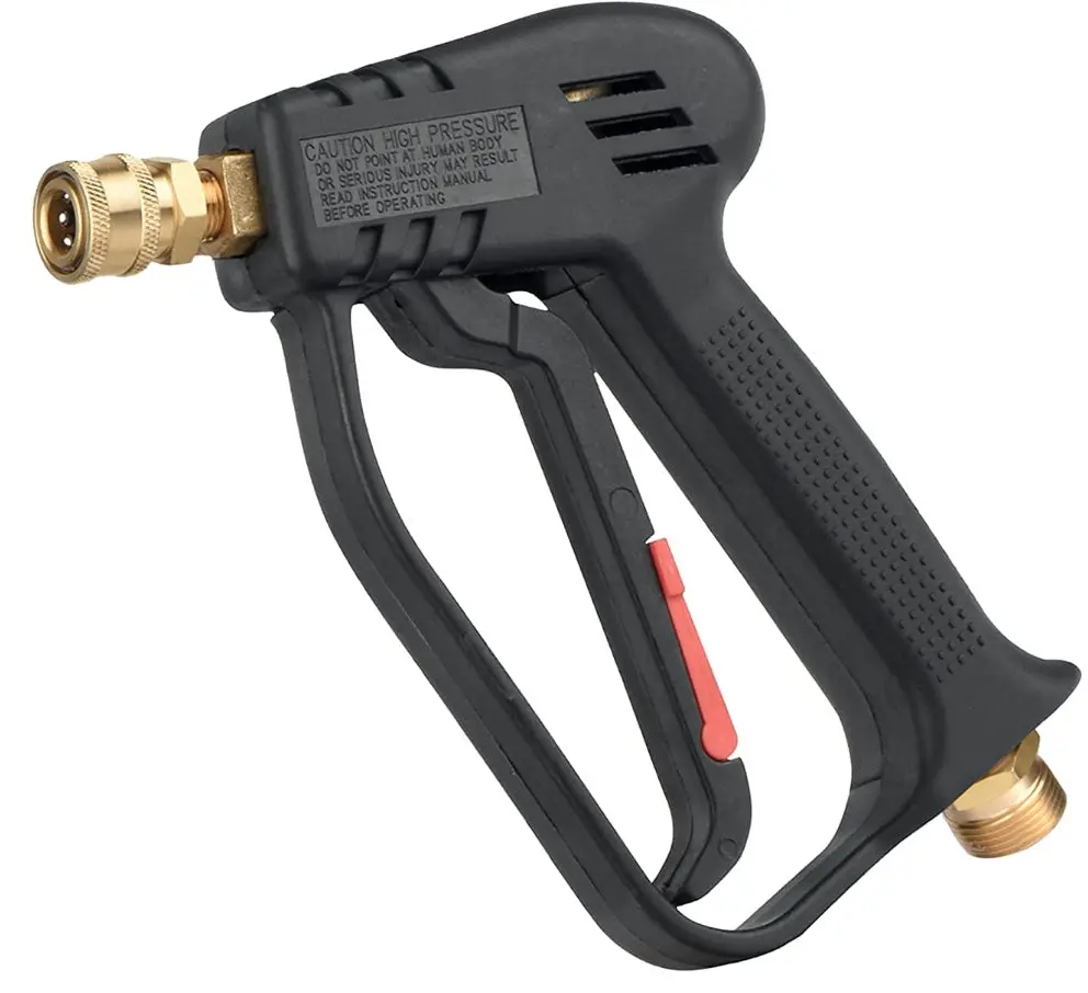 High-Pressure Washer Gun 4000 Psi, M22 Inlet And 1/4” Quick Connect 1