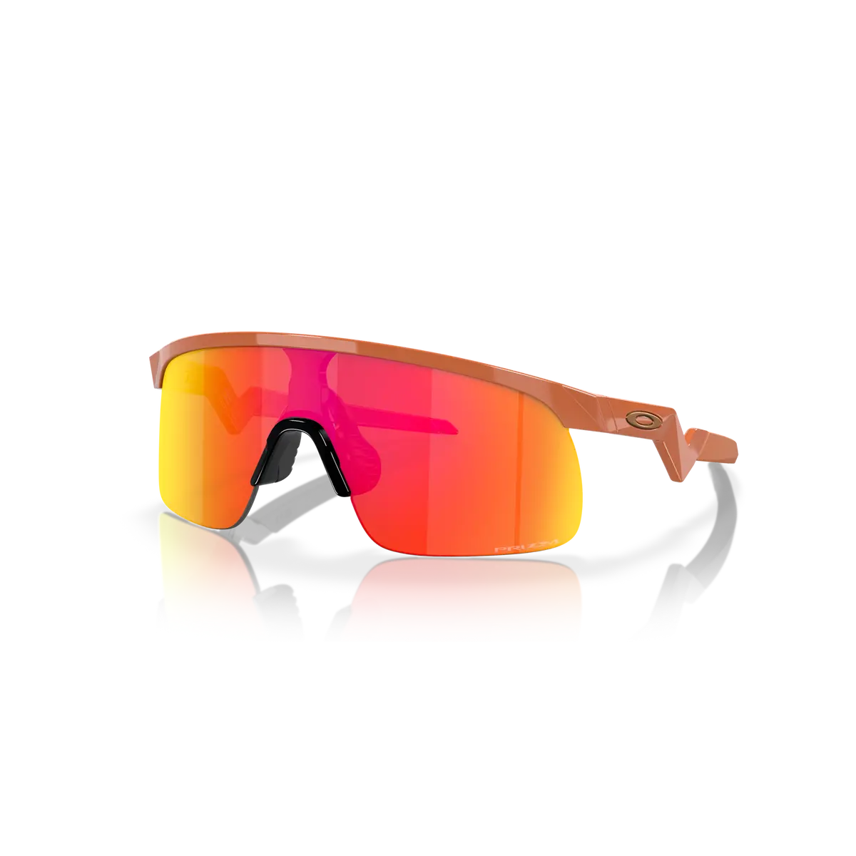 Oakley Resistor Youth Fit Prizm Ruby Lenses, Ginger Frame - (Youth Fit) 1