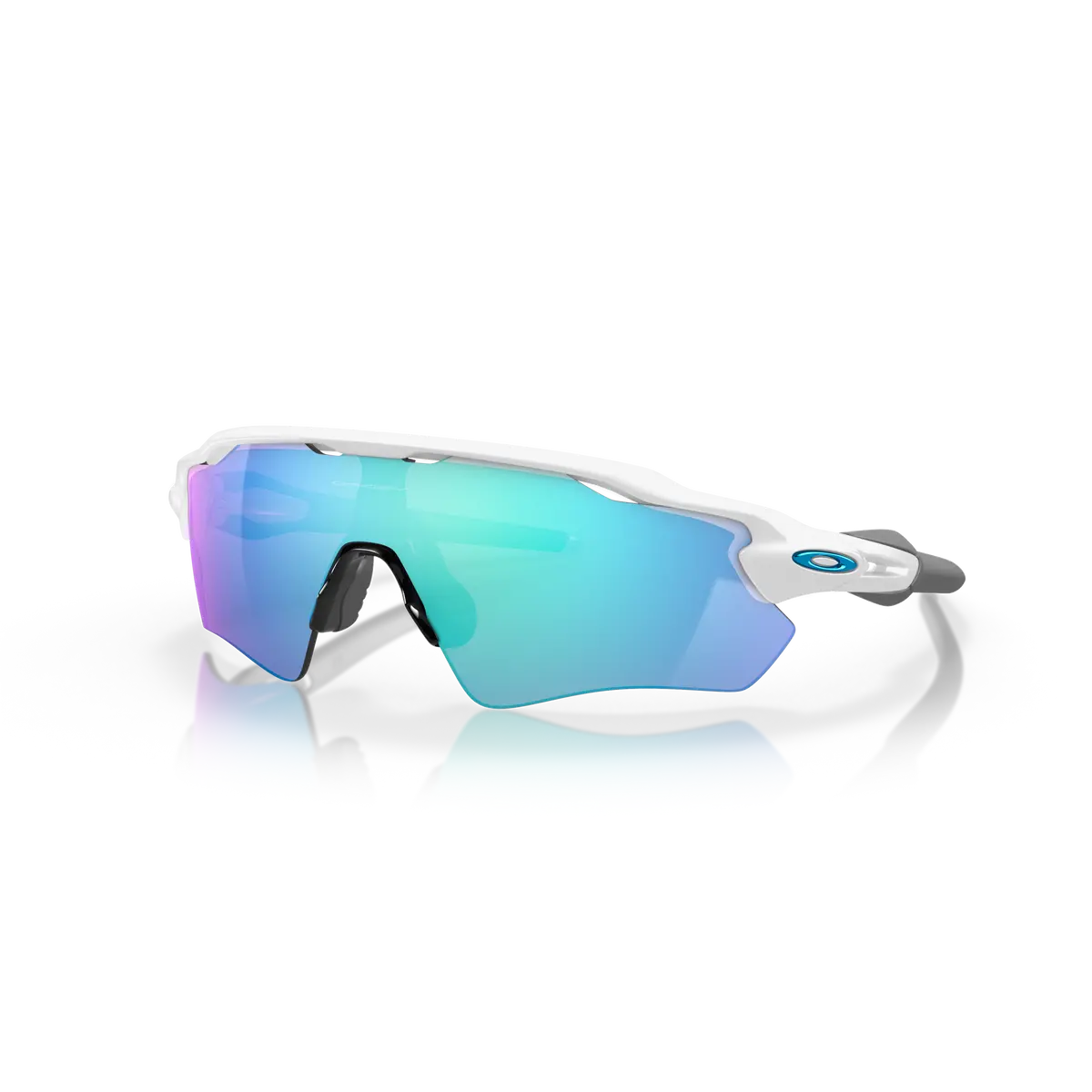 Oakley Radar Ev Prizm Sapphire Lenses - Polished White Frame 1