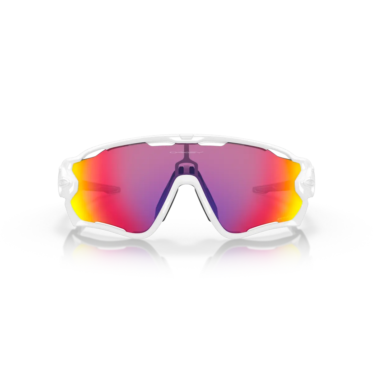 Oakley Jawbreaker Prizm Road Lenses, Polished White Frame 1