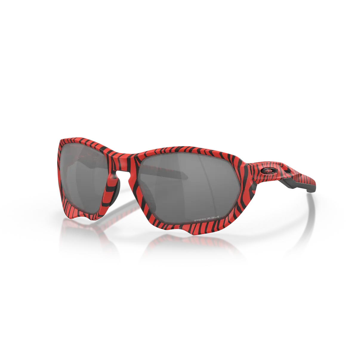 Oakley Plazma Prizm Black Lenses, Red Tiger Frame 1