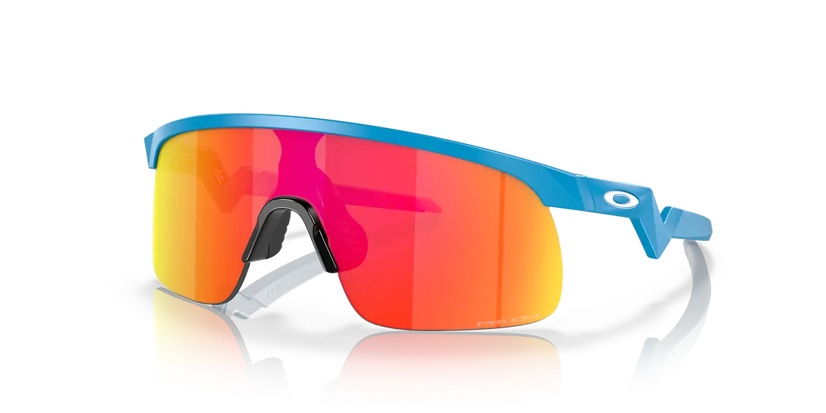 Oakley Resistor Prizm Ruby Lenses - Sky Blue Frame - (Youth Fit) 1