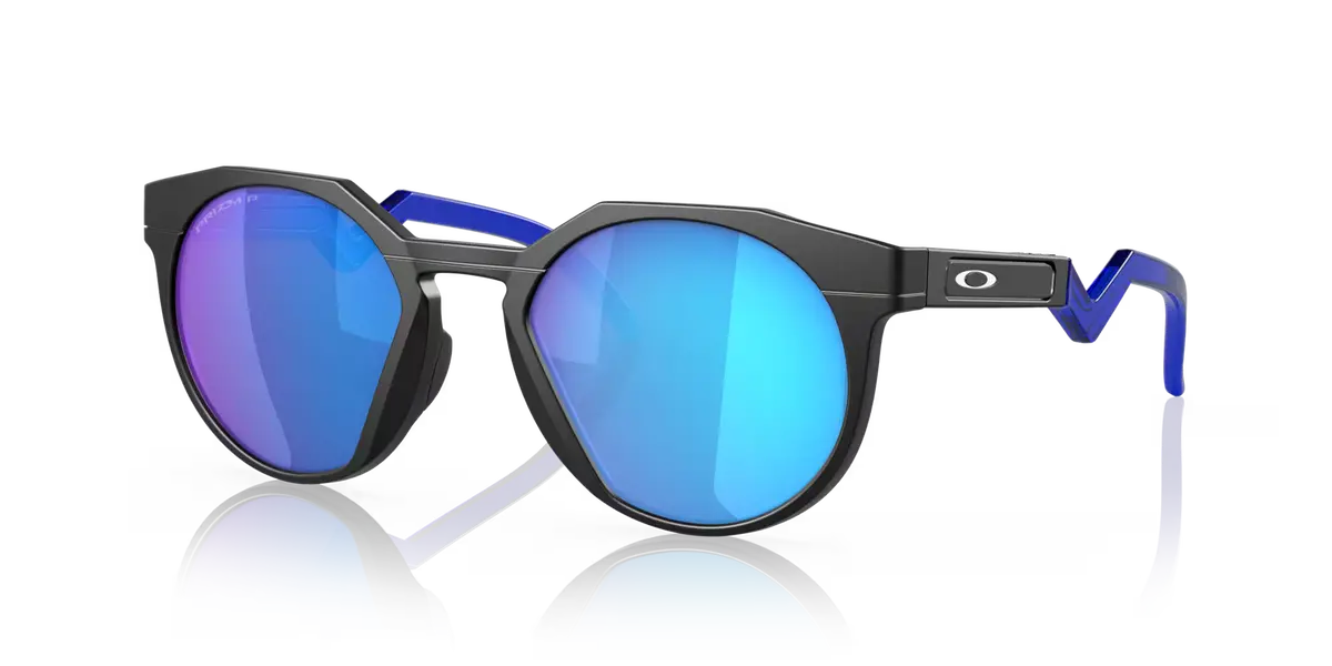 Oakley Hstn Prizm Sapphire Polarized Lenses, Matte Black Frame 1