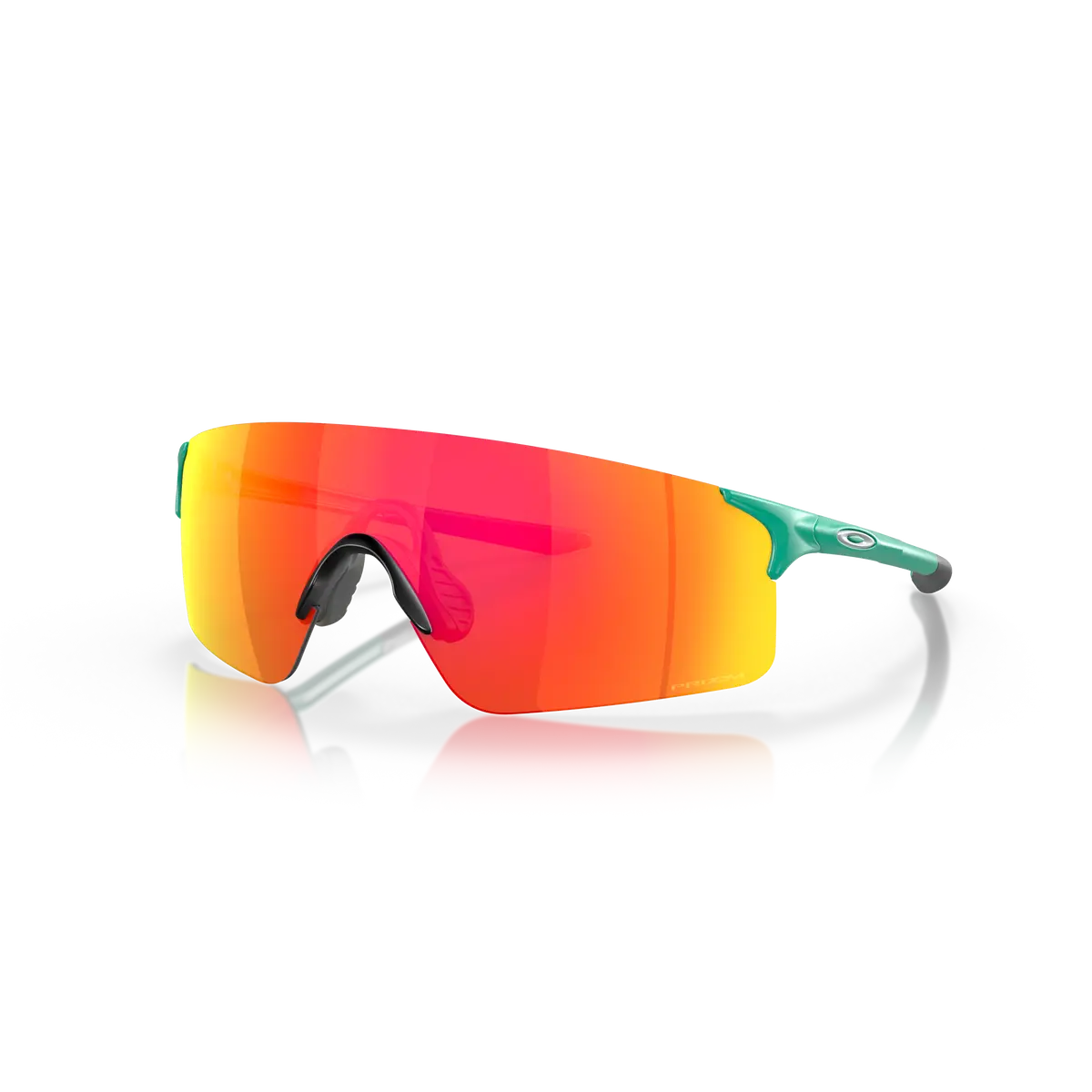Oakley Evzero Prizm Ruby Lenses - Matte Celeste Frame 1