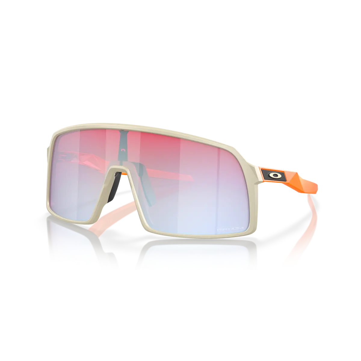Oakley Sutro Latitude Prizm Snow Sapphire Lenses - Matte Sand Frame 1