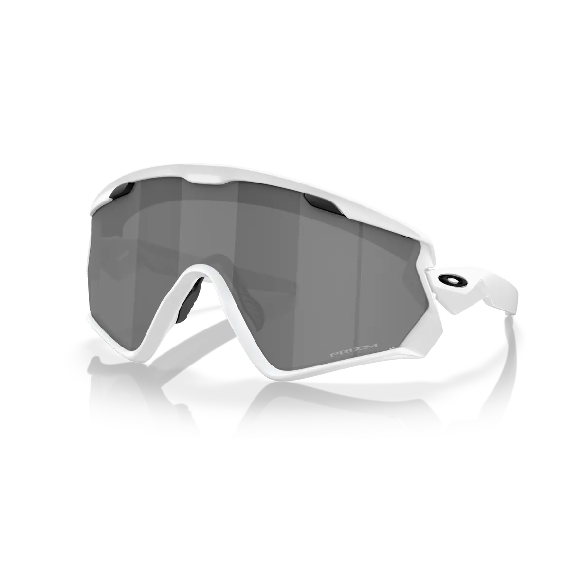 Oakley Wind Jacket 2.0 Prizm Black Lenses, Matte White Frame 1