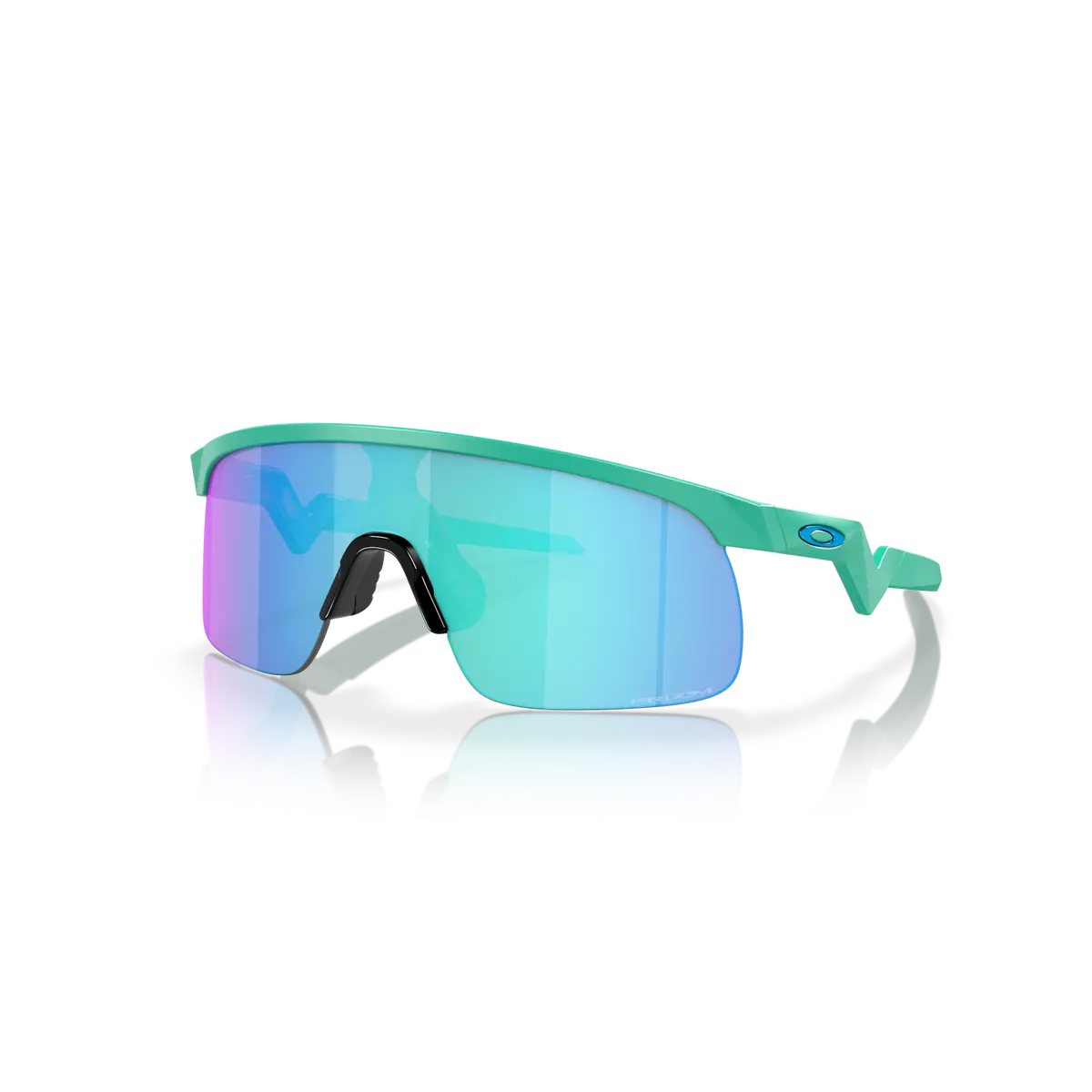 Oakley Resistor Prizm Sapphire Lenses, Matte Celeste Frame - (Youth Fit) 1