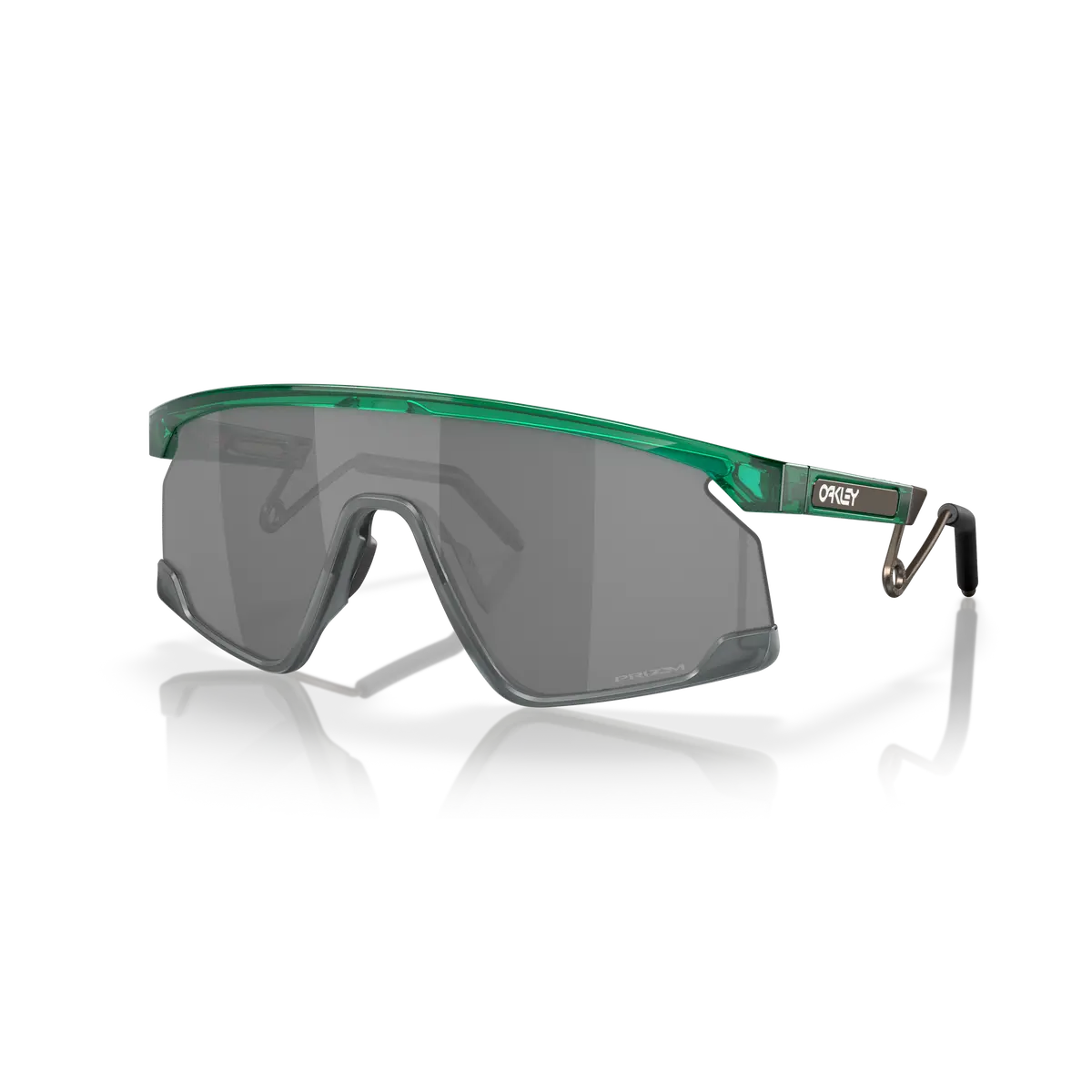 Oakley Bxtr Prizm Black Lenses - Transparent Viridian Frame 1