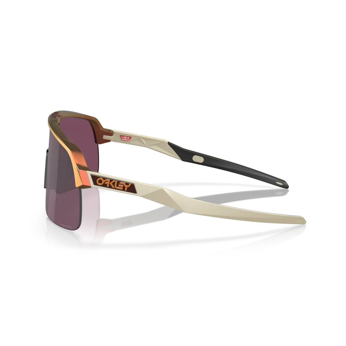 Oakley Sutro Lite Prizm Road Black Lenses, Matte Red Gold Colorshift Frame (Chrysalis Collection) 2