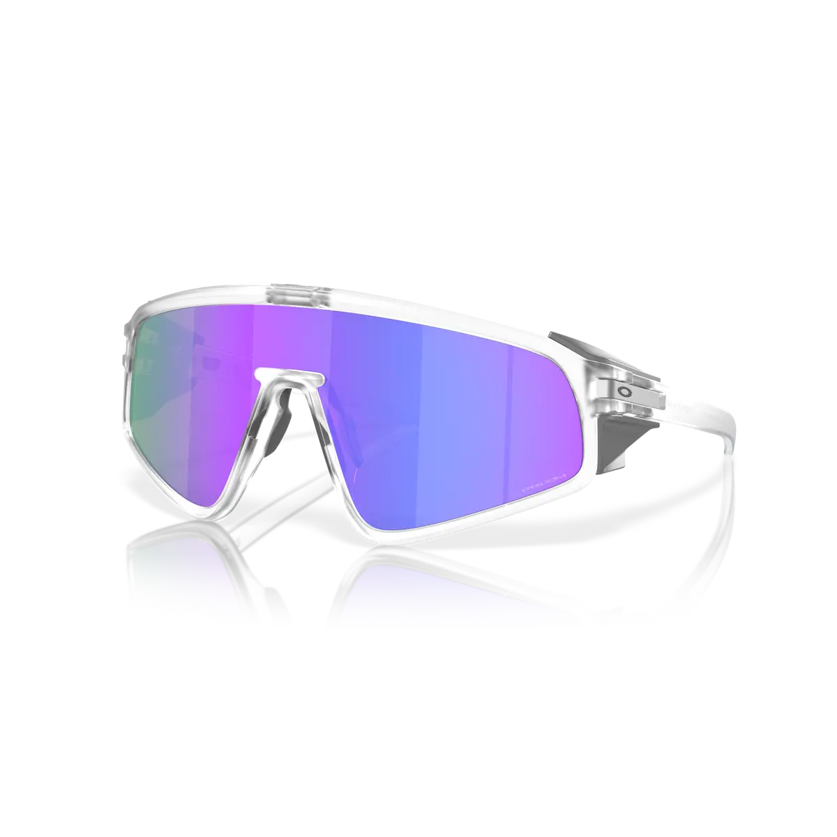 Oakley Latch Panel Prizm Violet Lenses, Matte Clear Frame 1