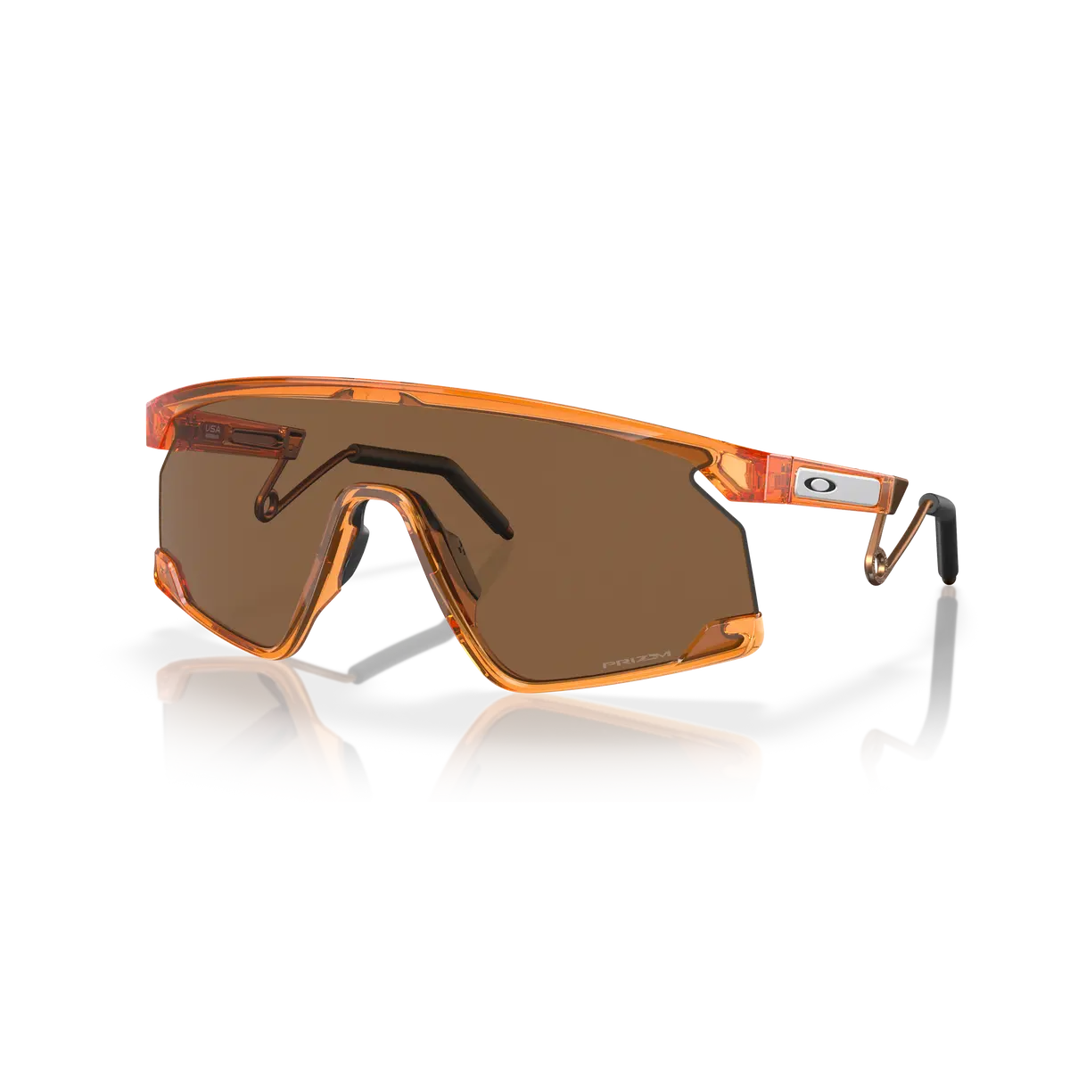 Oakley Bxtr Prizm Bronze Lenses - Transparent Ginger Frame 1