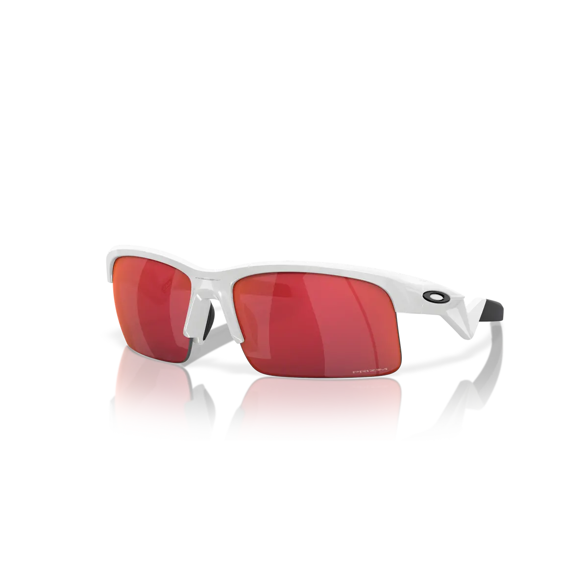 Oakley Capacitor Prizm Field Lenses Polished White Frame 1