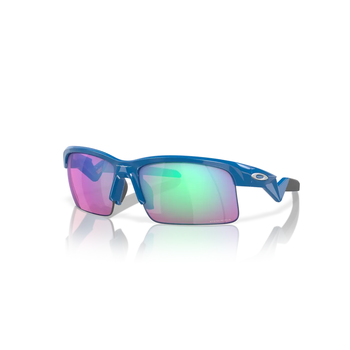 Oakley Capacitor Prizm Golf Lenses, Polished Sapphire Frame - (Youth Fit) 1