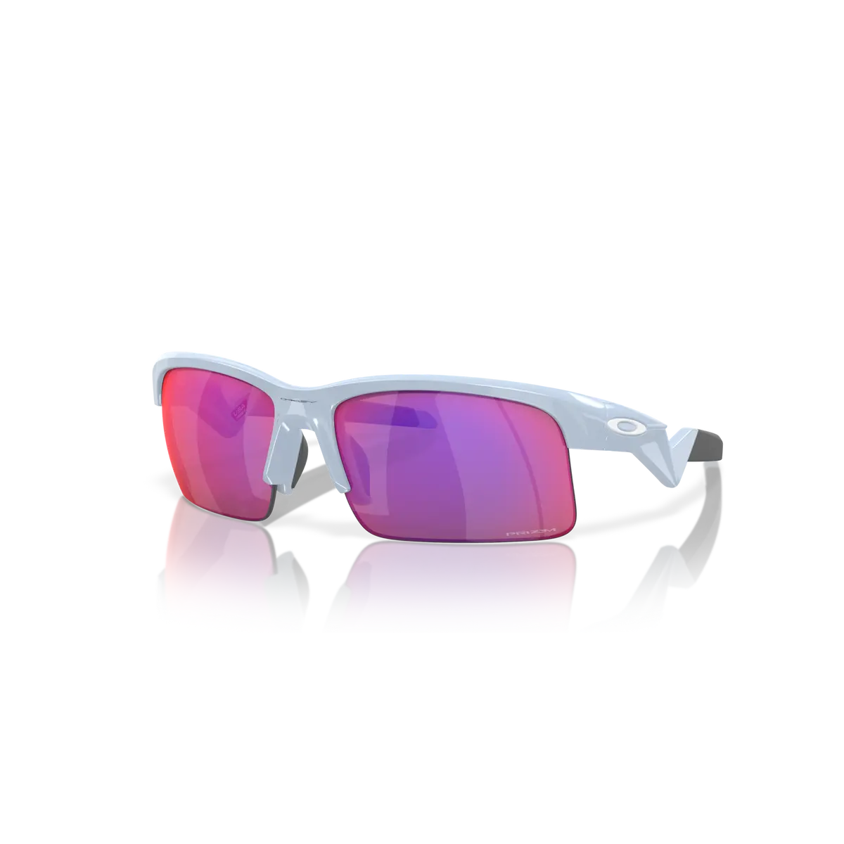 Oakley Capacitor Prizm Road Lenses, Polished Stonewash Frame - (Youth Fit) 1