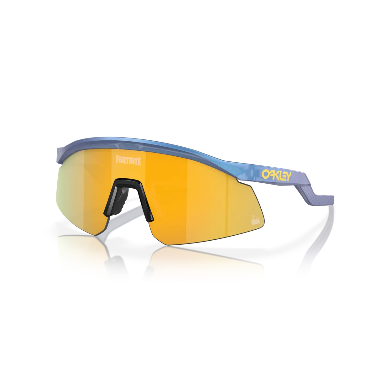 Oakley X Fortnite Hydra Prizm 24K Lenses, Matte Cyan & Blue & Clear Shift Frame 1