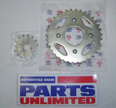 Drive Chain And Sprocket Kit Honda Ct70 Sl70 Xr75 Xr80 1
