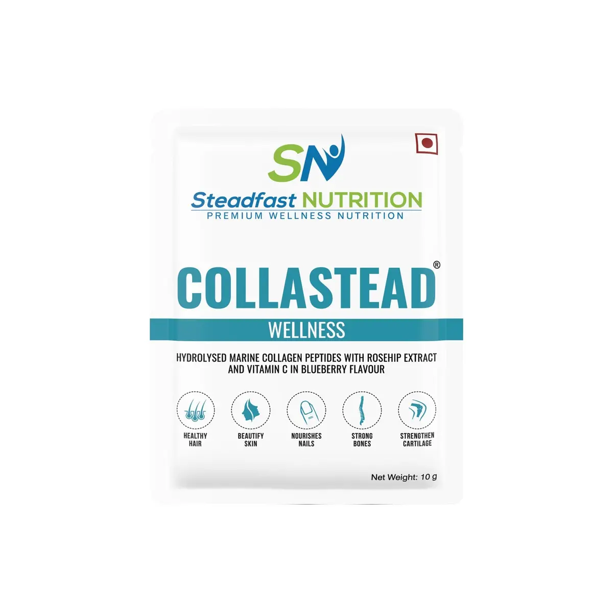 Steadfast Nutrition Collastead Collagen Powder - Blue Berry 1