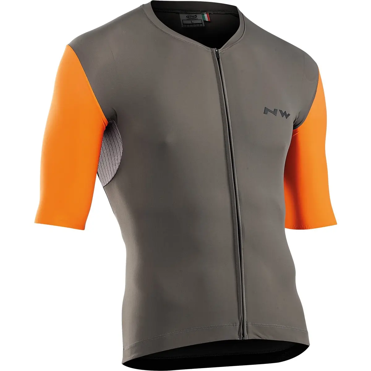Northwave Extreme Jersey - Dusty Oli/Orange 1