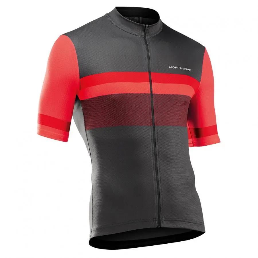 Northwave Origin Jersey - Anthra/Red 1
