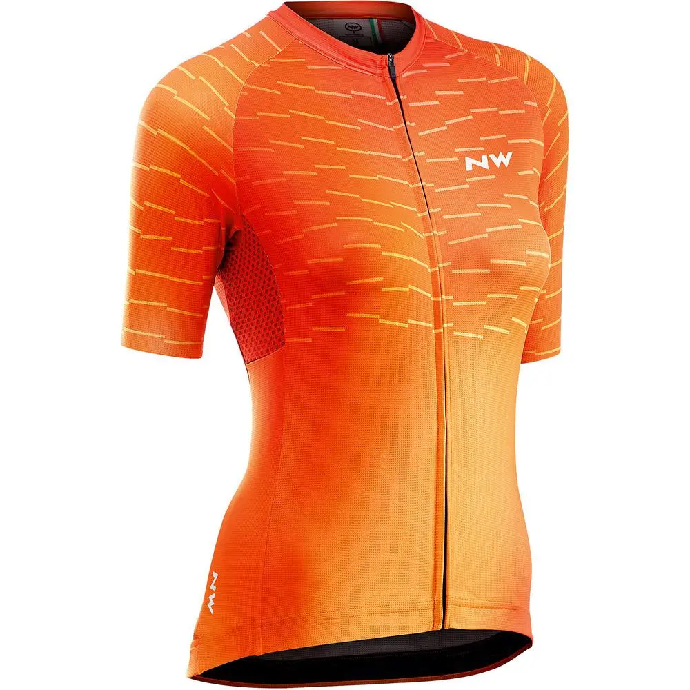 Northwave Blade Womens Jersey Short Sleeve - Siena Orange 1