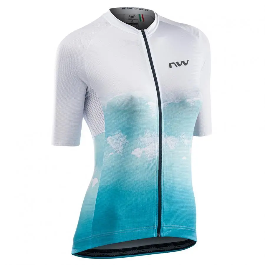 Northwave Woman Water Jersey - Ice/Light Blue 1