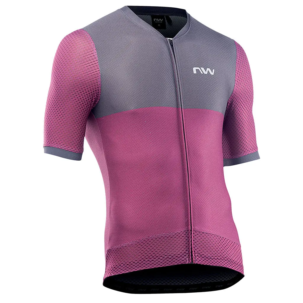Northwave Storm Air Jersey - Plum/Dark Grey 1