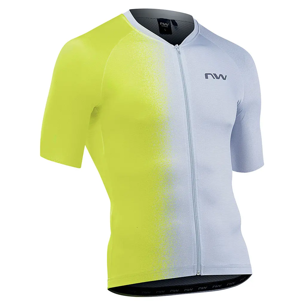 Northwave Blade Jersey - Grey/Yellow 1