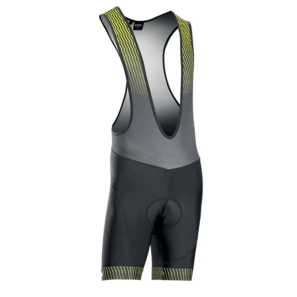 Northwave Origin Bibshorts 2022 - Black/Yellow Fluo 1