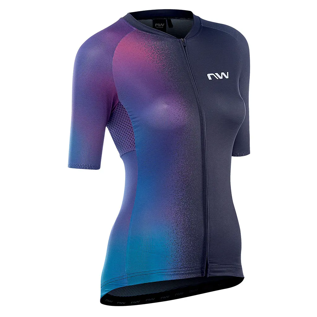 Northwave Womens Blade Jersey - Black/Iridescent 1