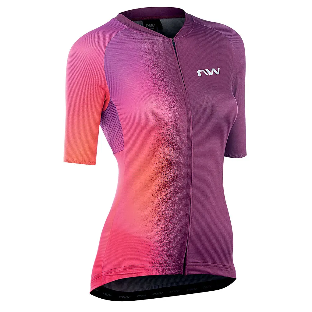 Northwave Womens Blade Jersey - Plum/Iridescent 1