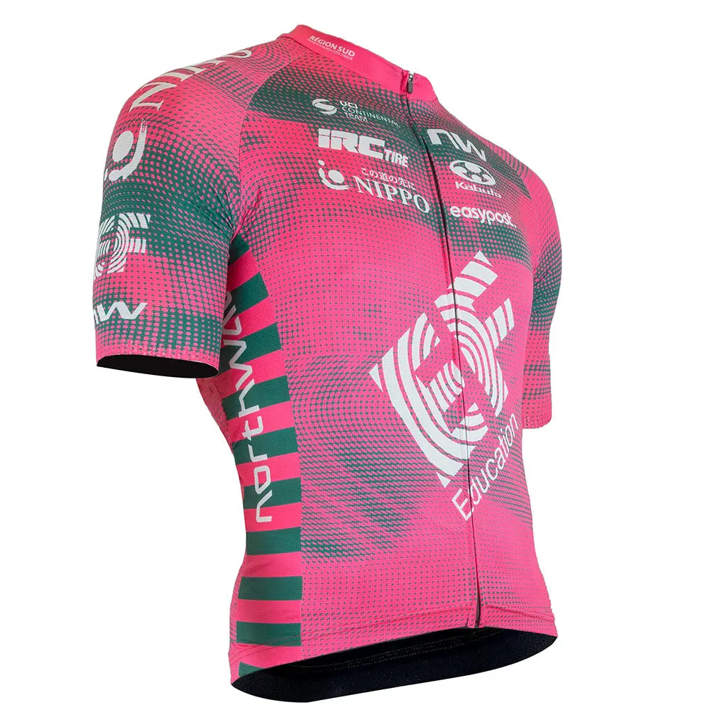 Northwave Ef Education-Nippo Dev.Team Jersey - Pink/Green 1
