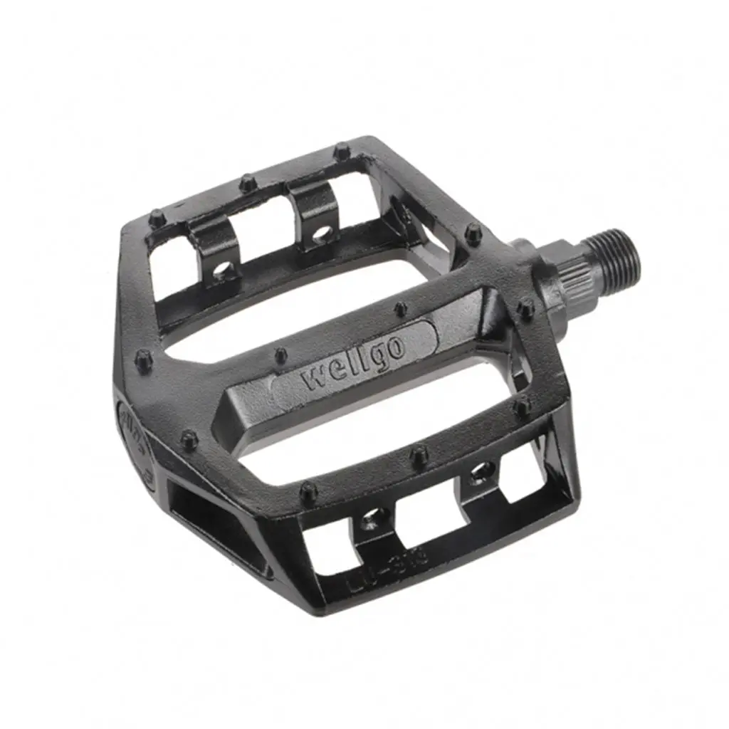 Wellgo Lu-313 Alloy Platform Pedal - Black 1